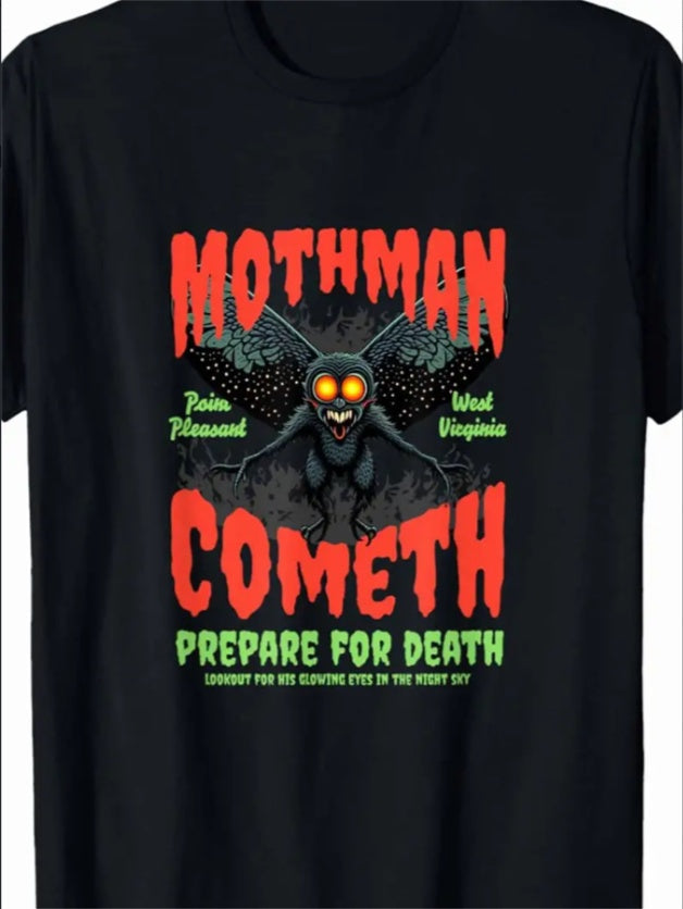 Mothman Cometh T-Shirt - Mens - DATNEWDRIP