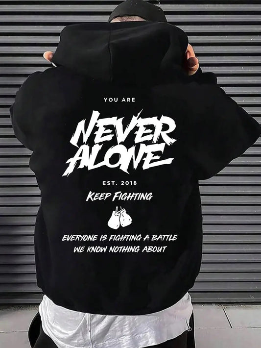 Never Alone Hoodie - Mens - DATNEWDRIP