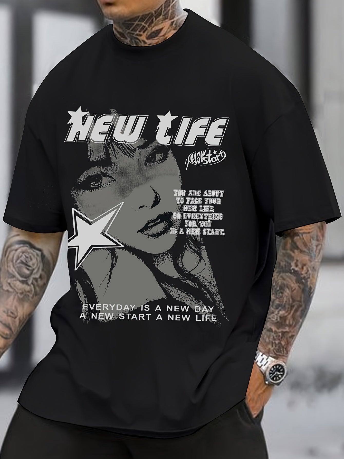 New Life T-Shirt - Mens - DATNEWDRIP