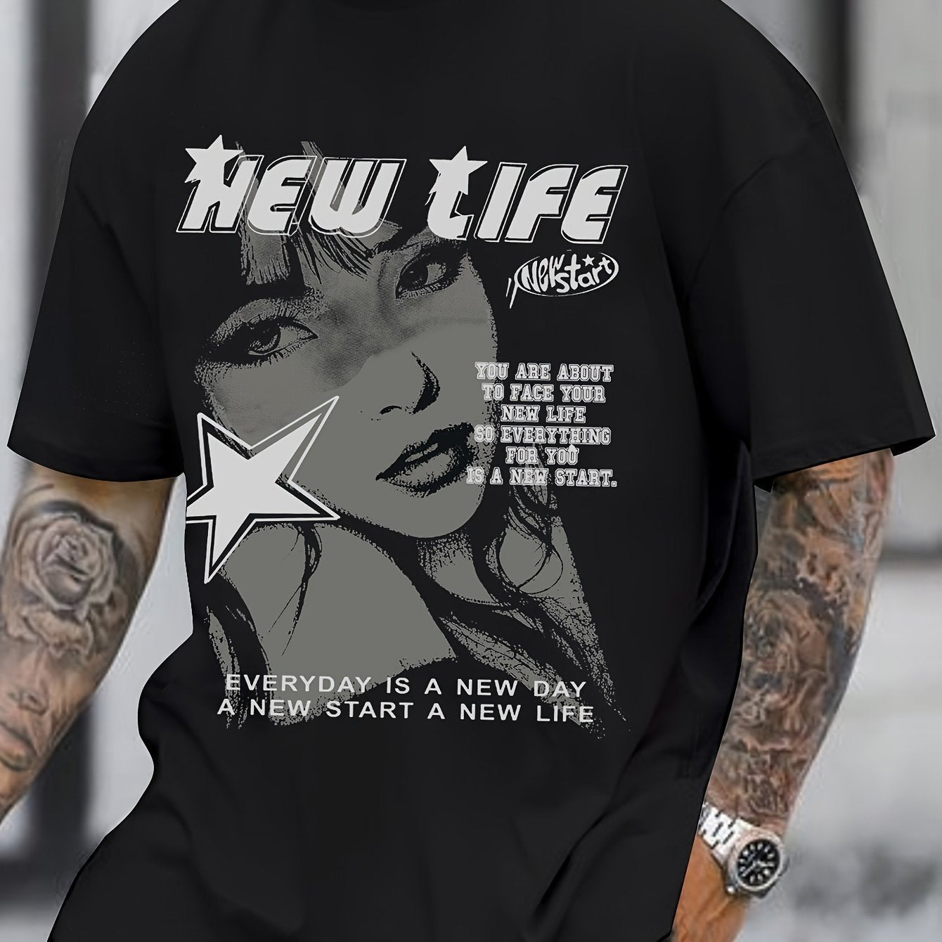 New Life T-Shirt - Mens - DATNEWDRIP