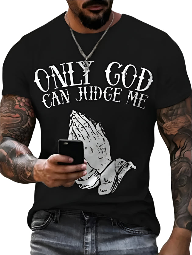 Only God Can Judge Me T-Shirt - Mens - DATNEWDRIP