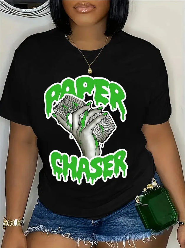 Paper Chaser T-Shirt - Womens - DATNEWDRIP
