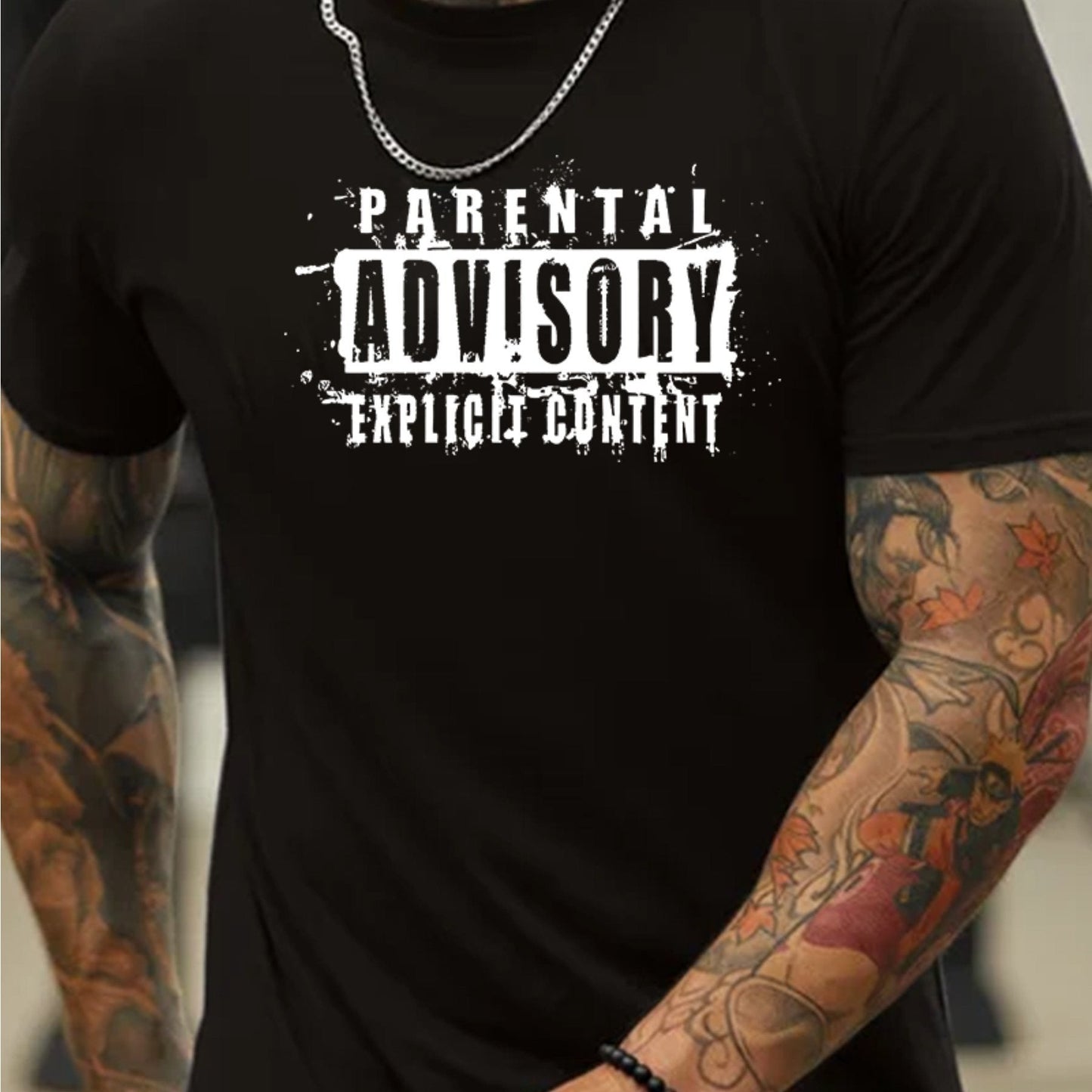 Parental Advisory T-Shirt - Mens - DATNEWDRIP