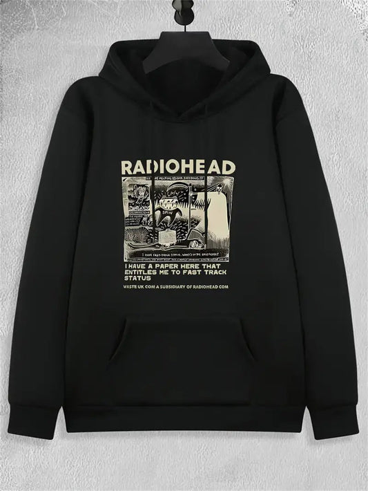 Radiohead Hoodie - Mens - DATNEWDRIP