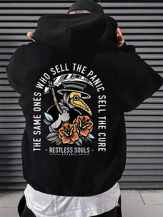 Restless Souls Hoodie - Mens - DATNEWDRIP
