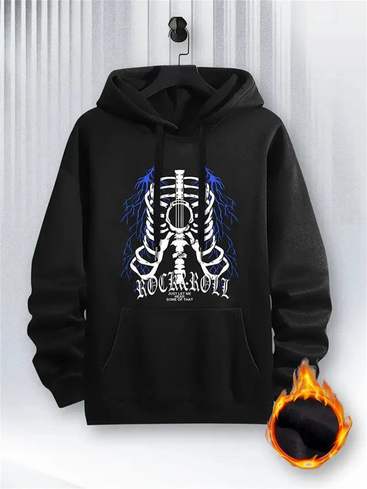 Rock & Roll Hoodie - Mens - DATNEWDRIP