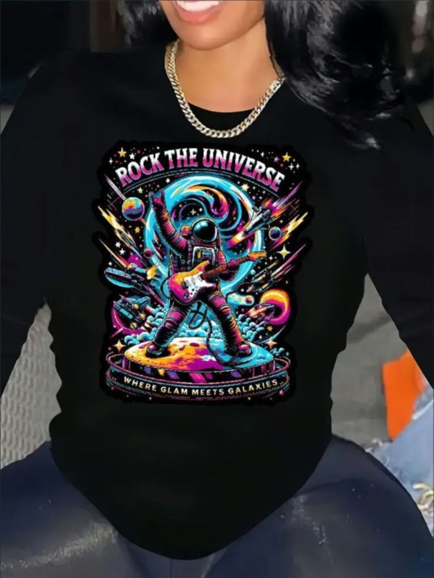 Rock The Universe Hoodie - Womens - DATNEWDRIP