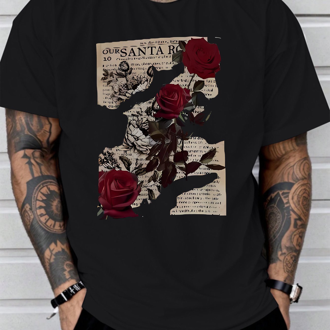 Santa Rosa T-Shirt - Mens - DATNEWDRIP