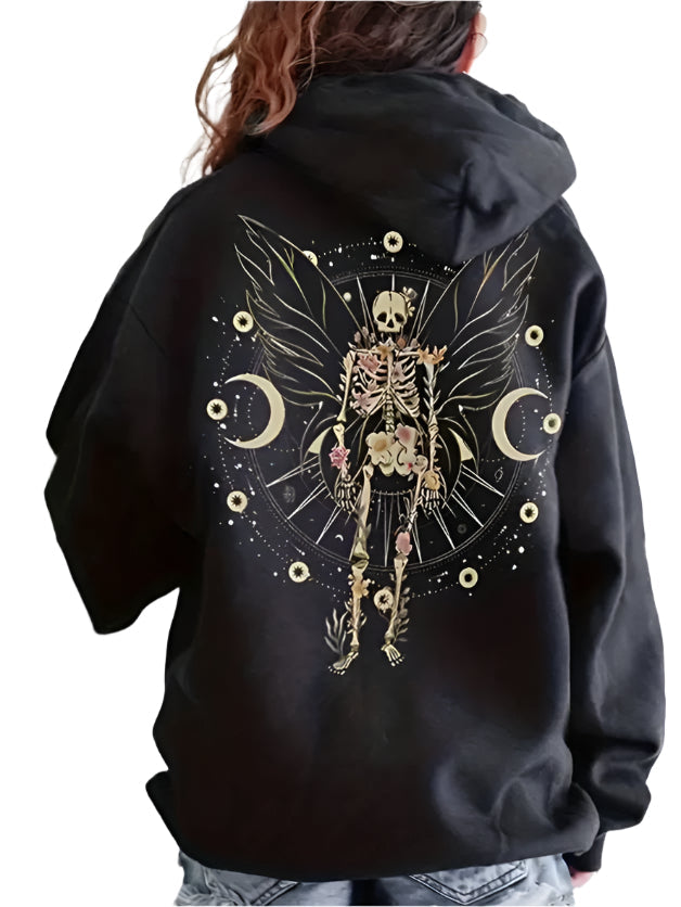 Skeleton Fairy Hoodie - Womens - DATNEWDRIP