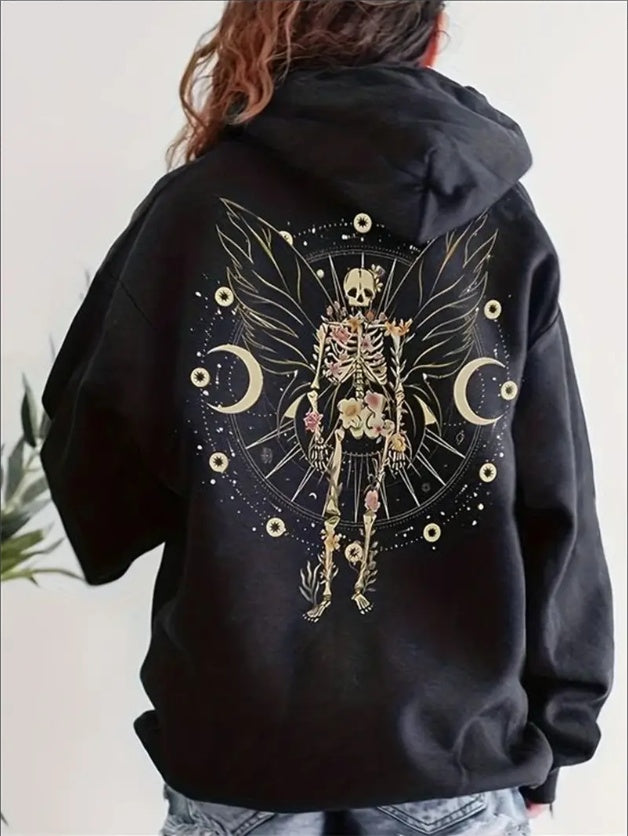 Skeleton Fairy Hoodie - Womens - DATNEWDRIP