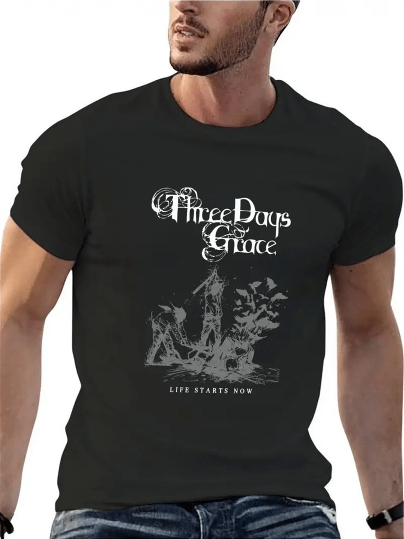 Three Days Grace T-Shirt - Mens - DATNEWDRIP