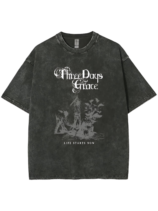 Three Days Grace T-Shirt - Mens - DATNEWDRIP