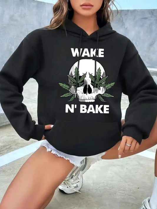 Wake N Bake Hoodie - Womens - DATNEWDRIP