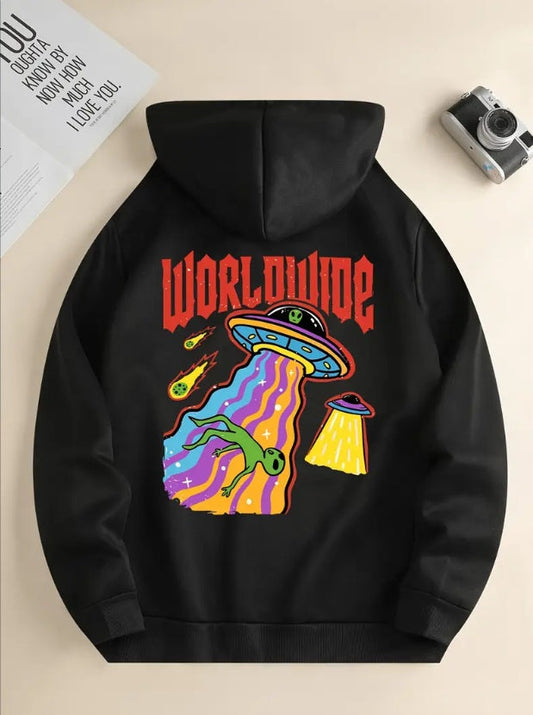 Worldwide Abduction Hoodie - Mens - DATNEWDRIP