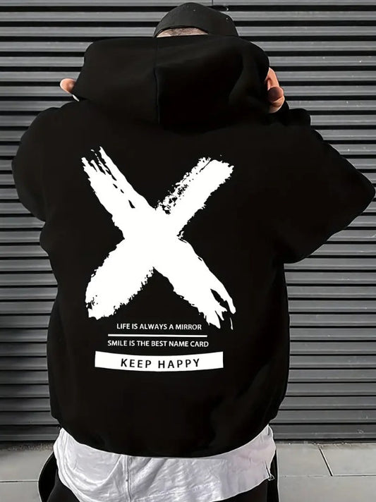 "X" Hoodie - Mens - DATNEWDRIP