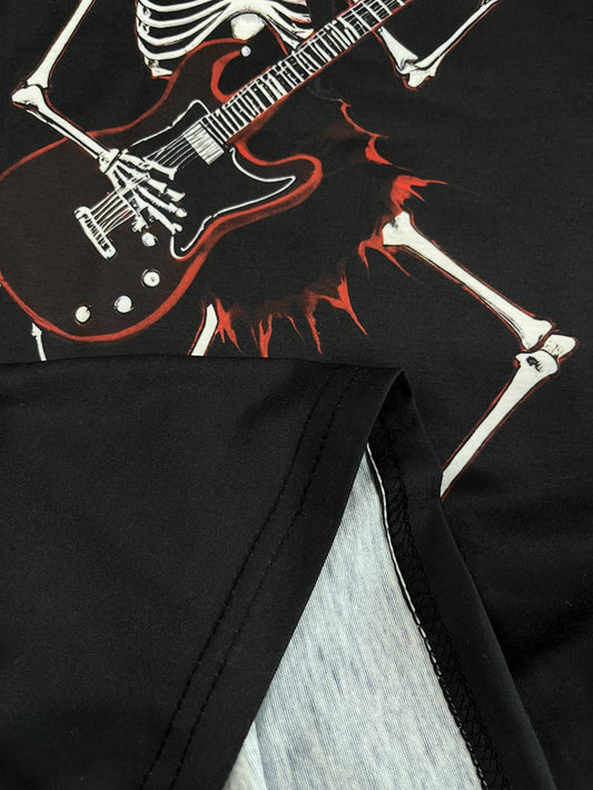 Lead Guitar Skelly T-Shirt - Mens - DATNEWDRIP