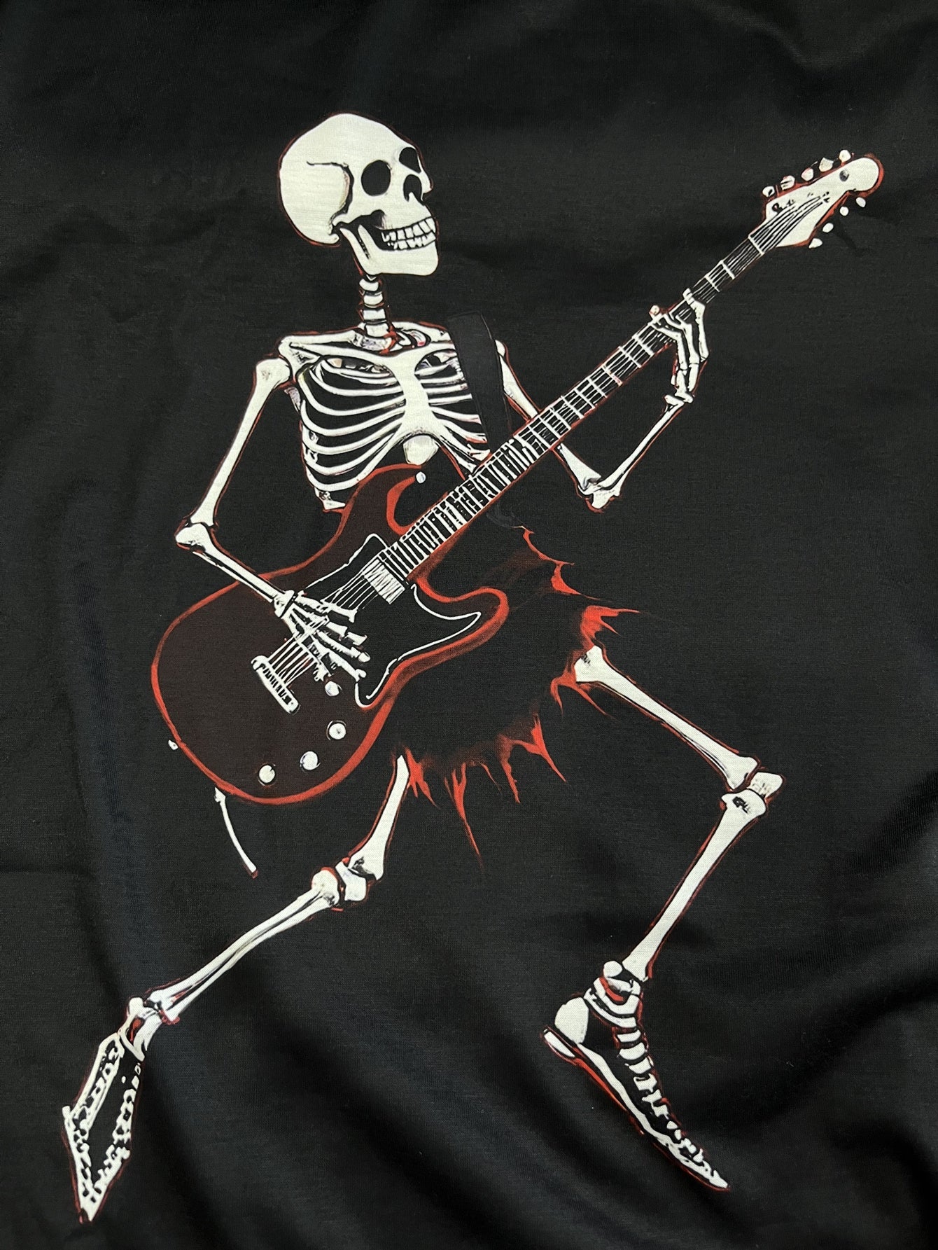 Lead Guitar Skelly T-Shirt - Mens - DATNEWDRIP