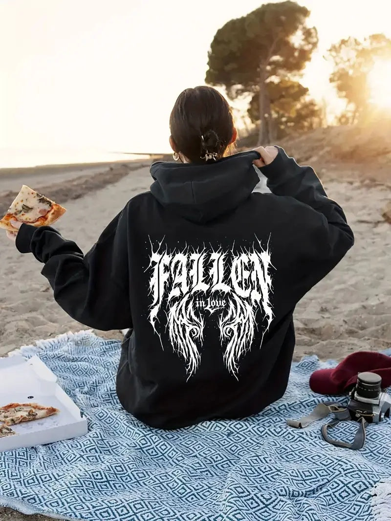 Fallen Hoodie - Womens - DATNEWDRIP