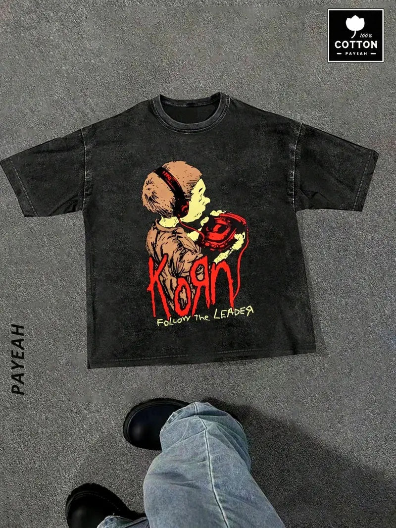 Korn Follow The Leader T-Shirt - Mens - DATNEWDRIP