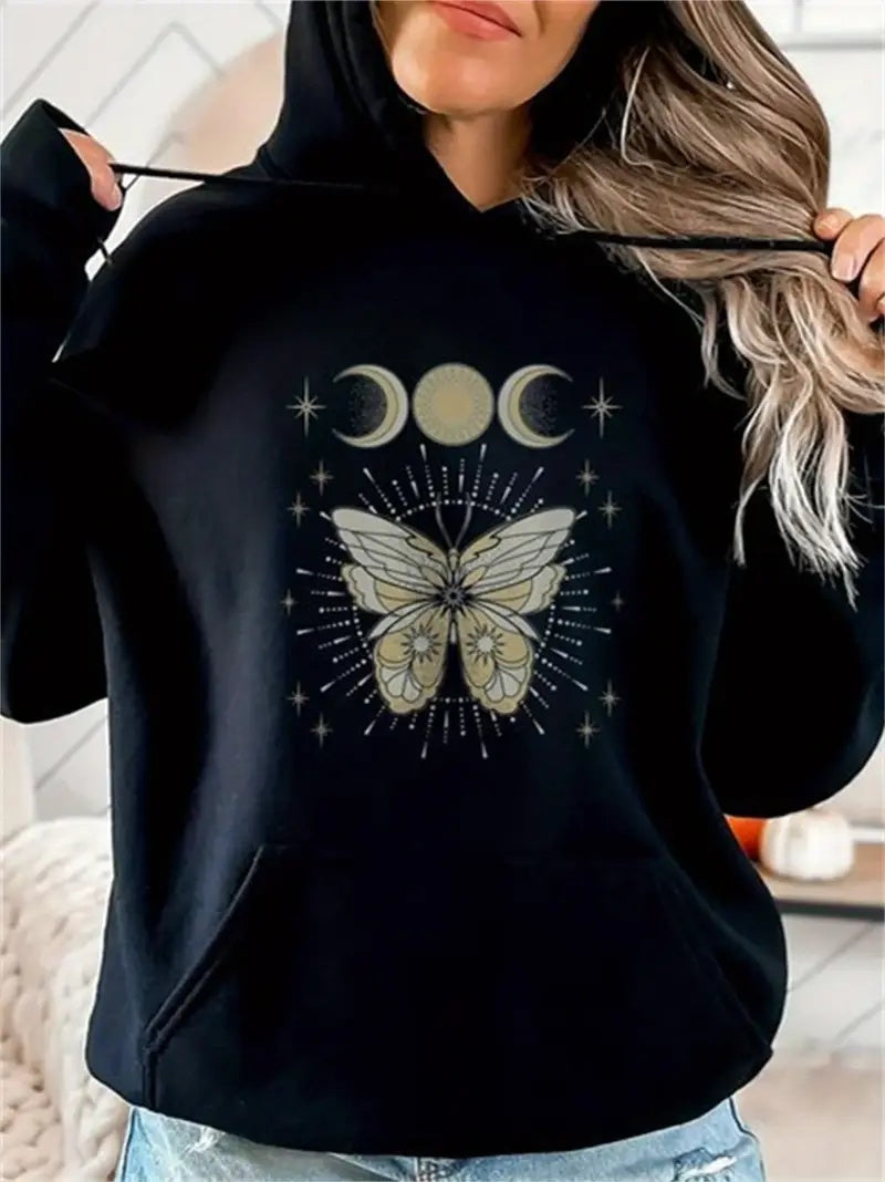 Mother Moon Hoodie - Womens - DATNEWDRIP