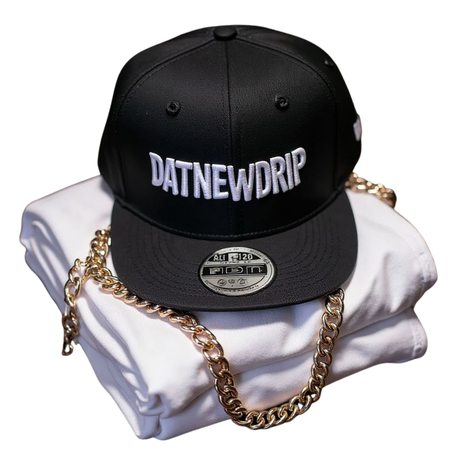 Luxury Drip Set Bundles featuring gold watches and diamond-studded bracelets on a soft blue background