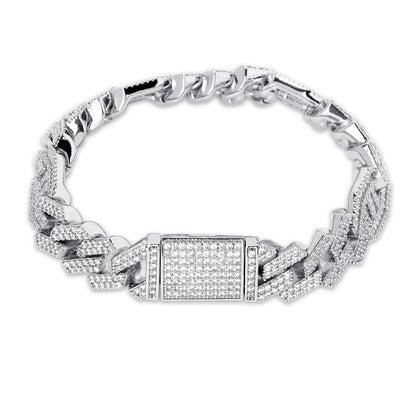 Iced Out 3 to 1 Pig Nose Bracelet - DATNEWDRIP