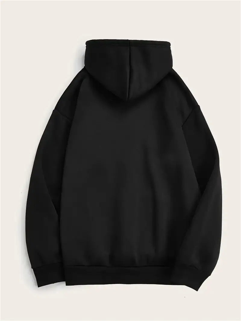 Women's Casual Hoodie With Unique Graphic Design & Kangaroo Pocket - Long Sleeve,Machine Washable