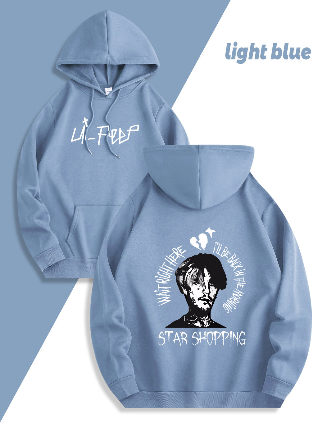 Lil Peep Star Shopping Hoodie