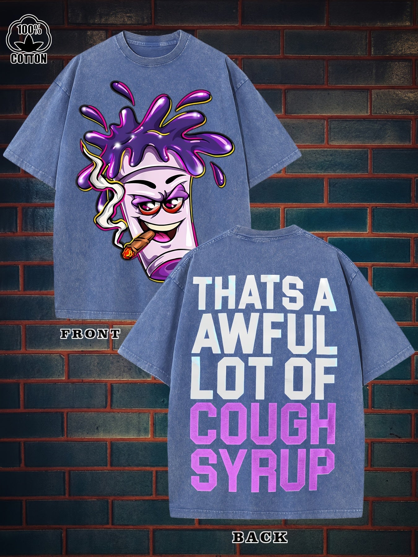 THATS AN AWFUL LOT OF COUGH SYRUP Rasta Cup Tee