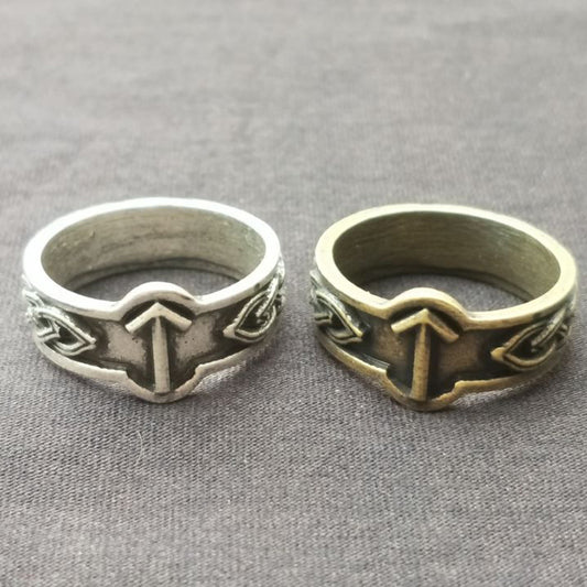 Nordic Viking Vintage Luna Alloy Ring