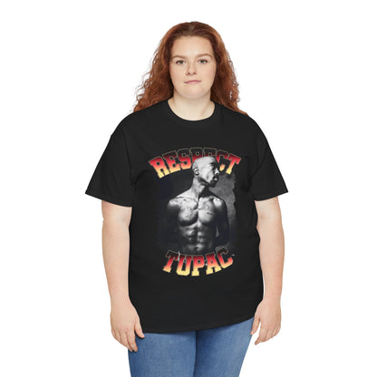 DATNEWDRIP 2pac Respect Graphic Hip Hop T-Shirt