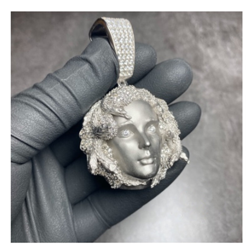 Full Diamond European and American Hip-Hop Pendant