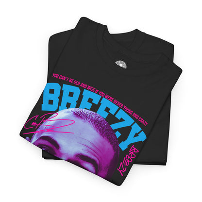 Chris Brown Breezy Graphic Hip Hop T-Shirt