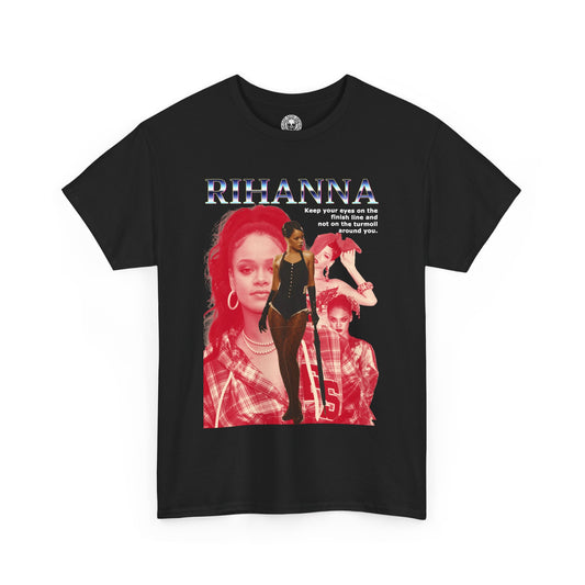 Rihanna Hot Steppin' Graphic Hip Hop T-Shirt