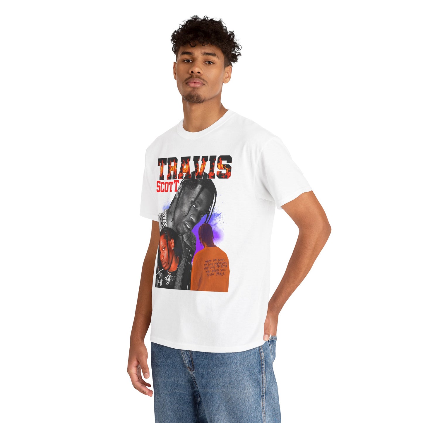Travis Scott Wicked Graphic Hip Hop T-Shirt