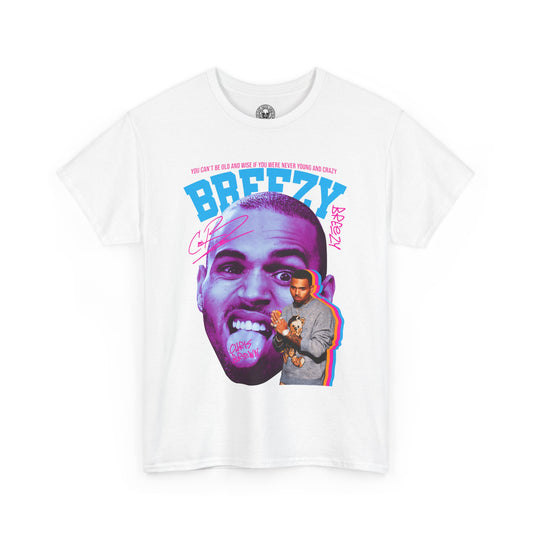 Chris Brown Breezy Graphic Hip Hop T-Shirt