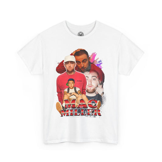 Mac Miller Kickin' Back Graphic Hip Hop T-Shirt