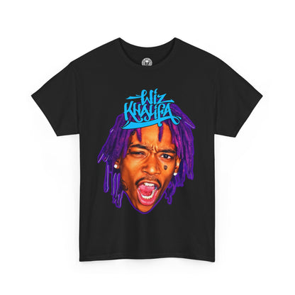 DATNEWDRIP Wiz Khalifa Big Head Graphic Hip Hop T-Shirt