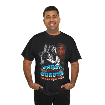 DATNEWDRIP 2pac Hooded Graphic Hip Hop T-Shirt