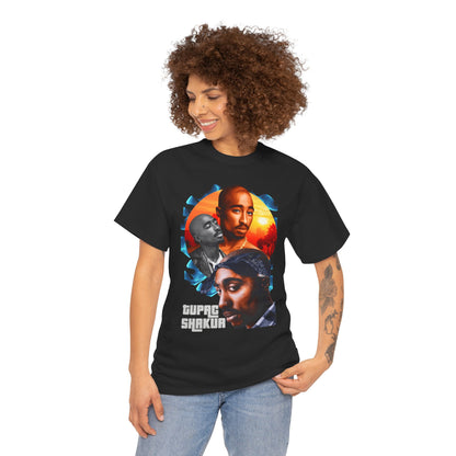 DATNEWDRIP 2pac Sunset Graphic Hip Hop T-Shirt