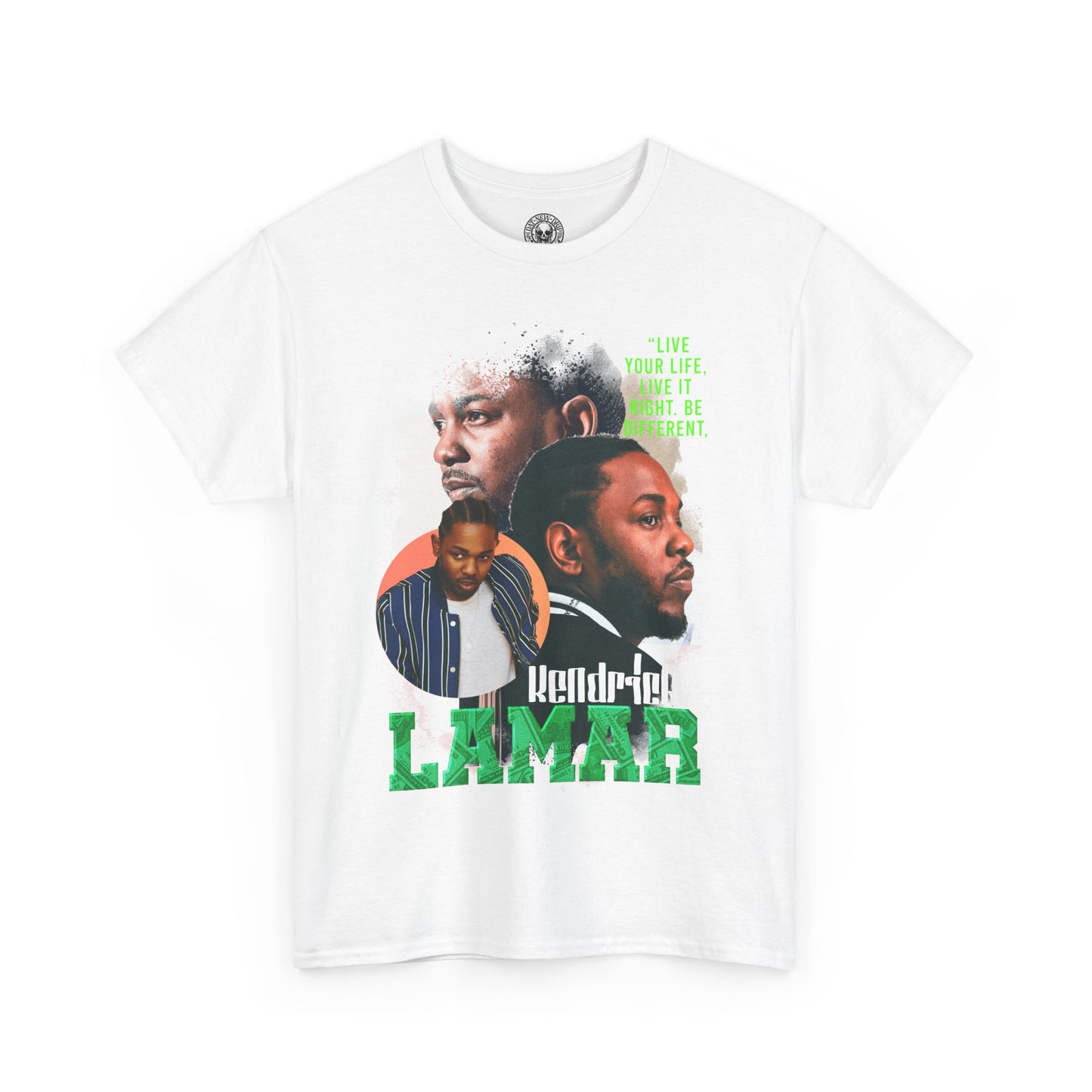 Kendrick Lamar Be Different Graphic Hip Hop T-Shirt