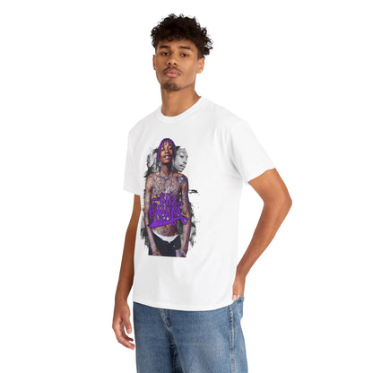 DATNEWDRIP Wiz Khalifa Stand Up Graphic Hip Hop T-Shirt