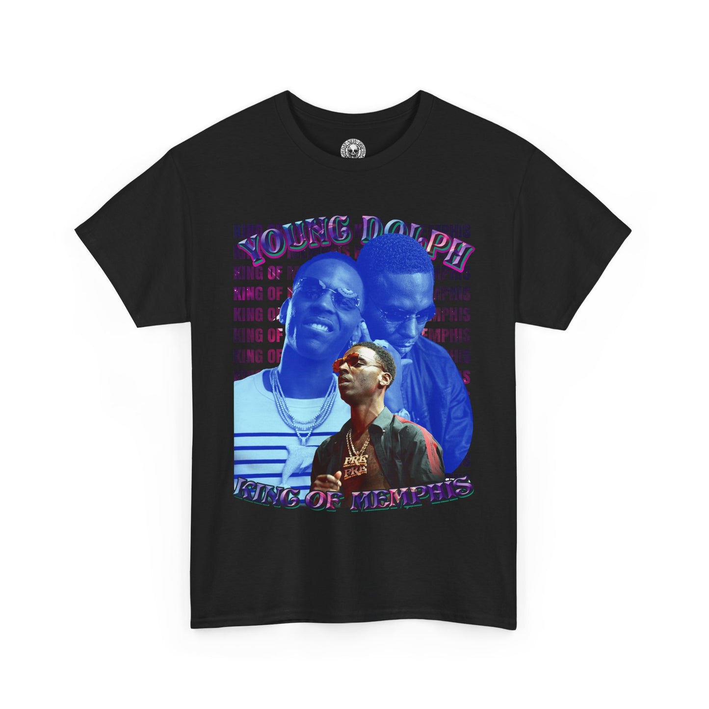 Young Dolph King of Memphis Graphic Hip Hop T-Shirt