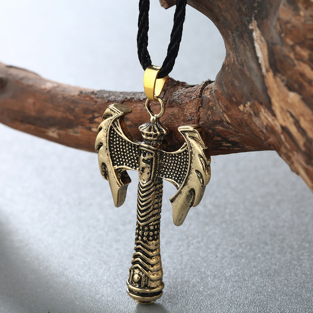 Ancient Greek Viking Axe Necklace