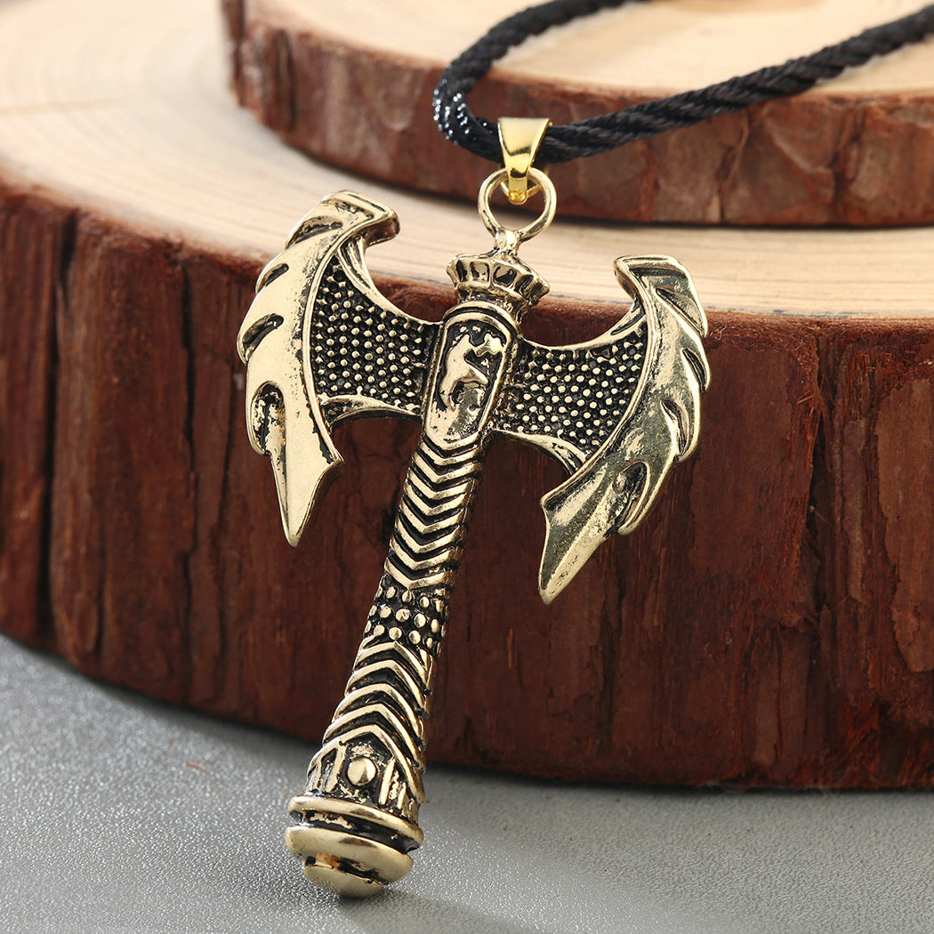 Ancient Greek Viking Axe Necklace