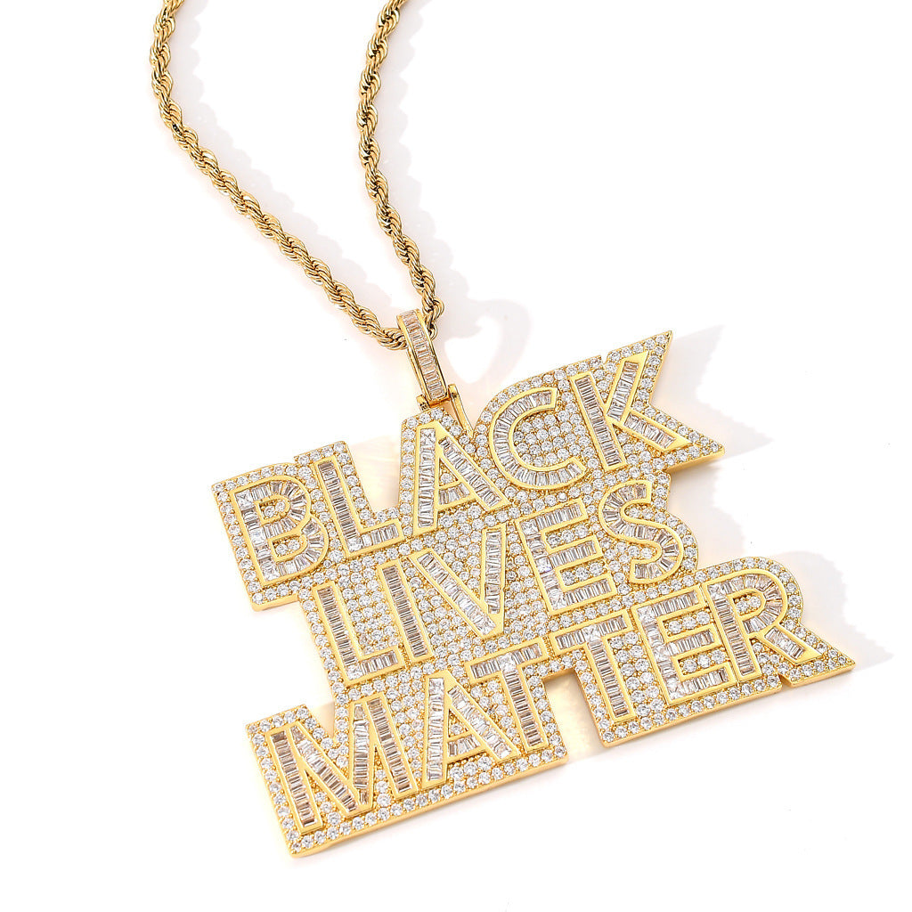 Micro-inlaid Cubic Zirconia Hip-hop Necklace