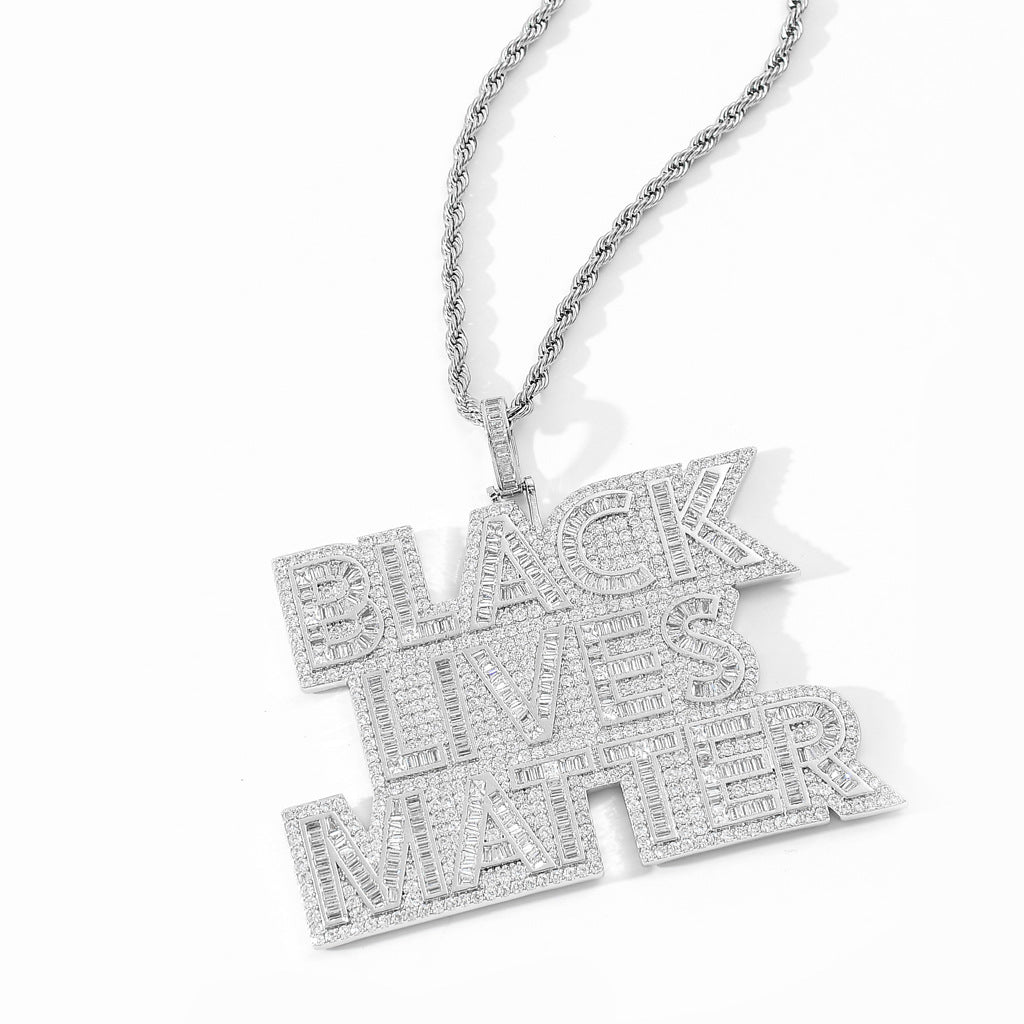 Micro-inlaid Cubic Zirconia Hip-hop Necklace