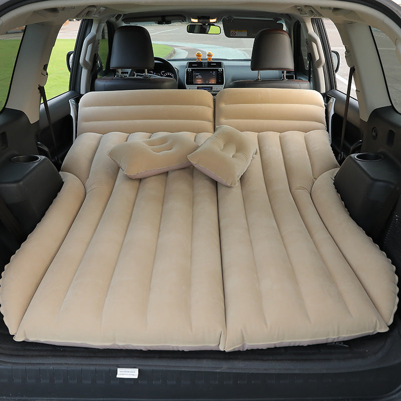 Stock Car Interior Accessories Home Car Dual Purpose Inflatable Bed Car Suv Air Cushion Bed Travel Inflatable Mattress