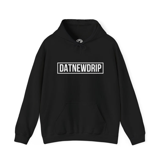 DATNEWDRIP Classic Streetwear Graphic Hoodie White Label Logo