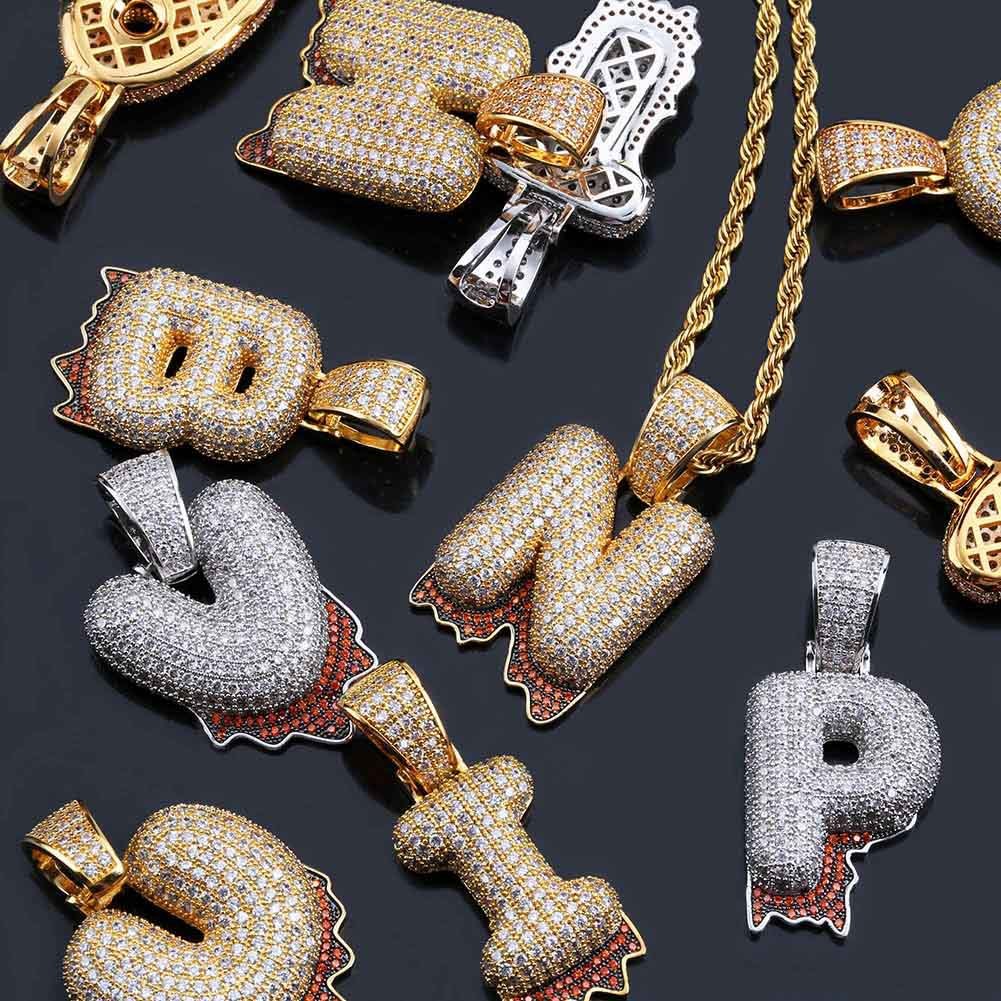 Letter Hip Hop Accessories Pendant